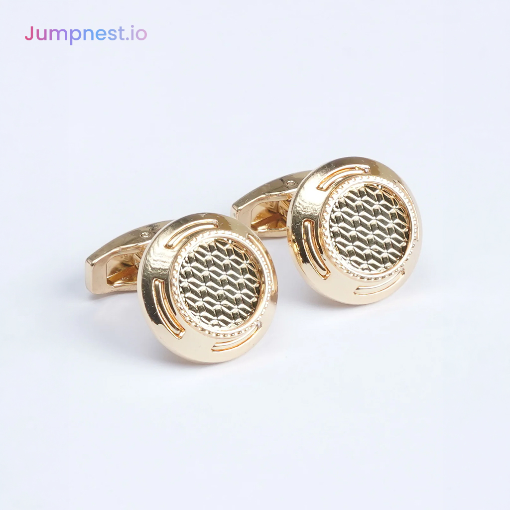 Gold Cufflink — Gold Cufflink 4