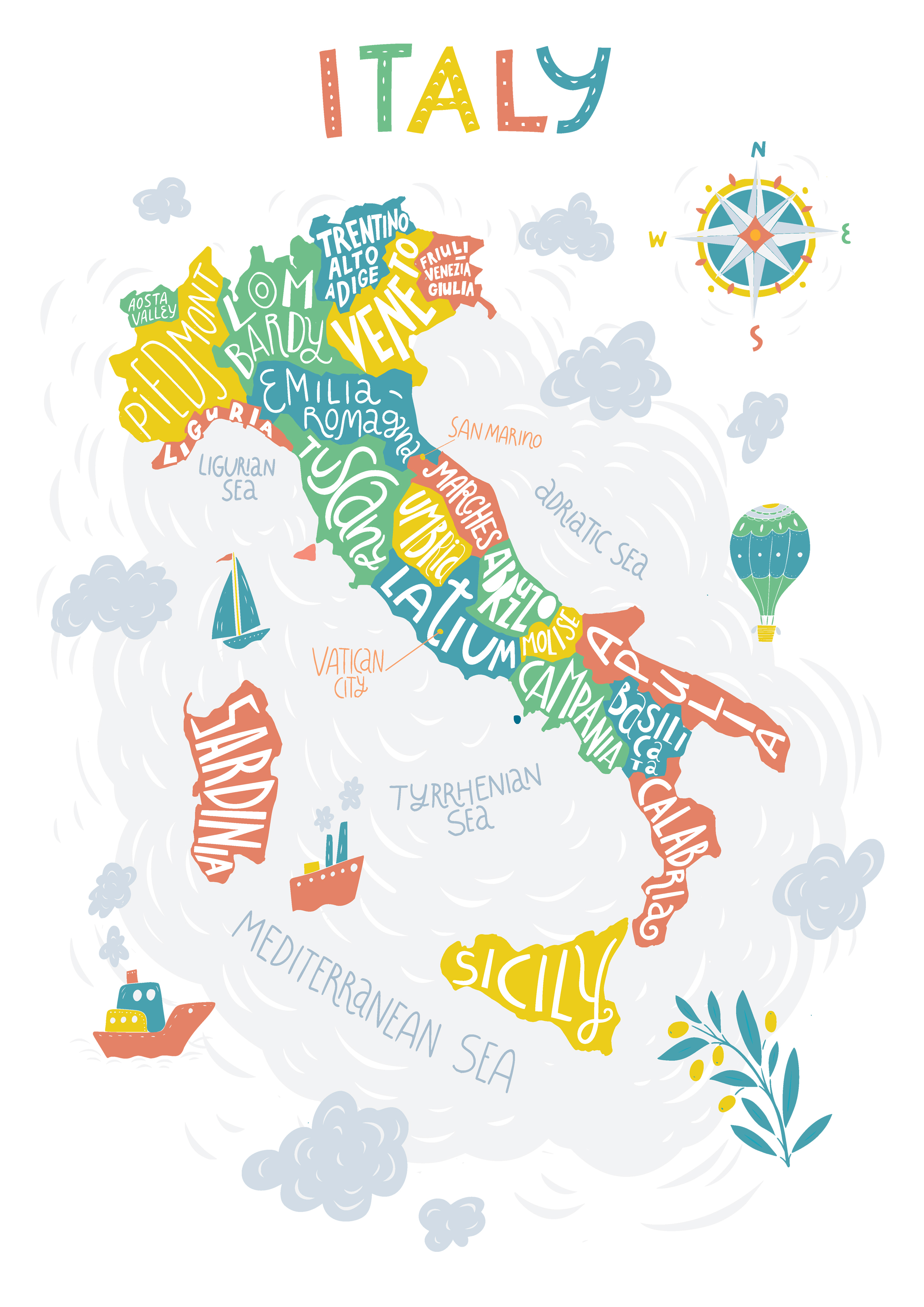 Map Illustration — Map Illustration 7