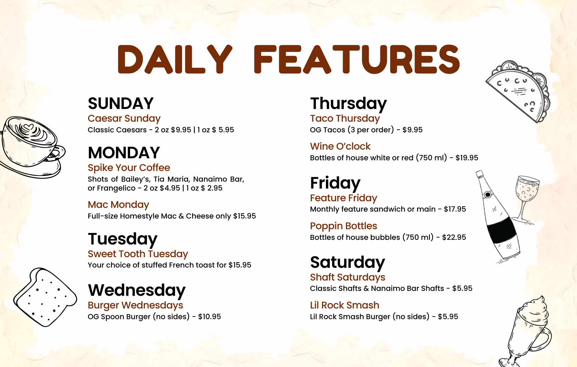 Menu Designs — Menu Designs 1