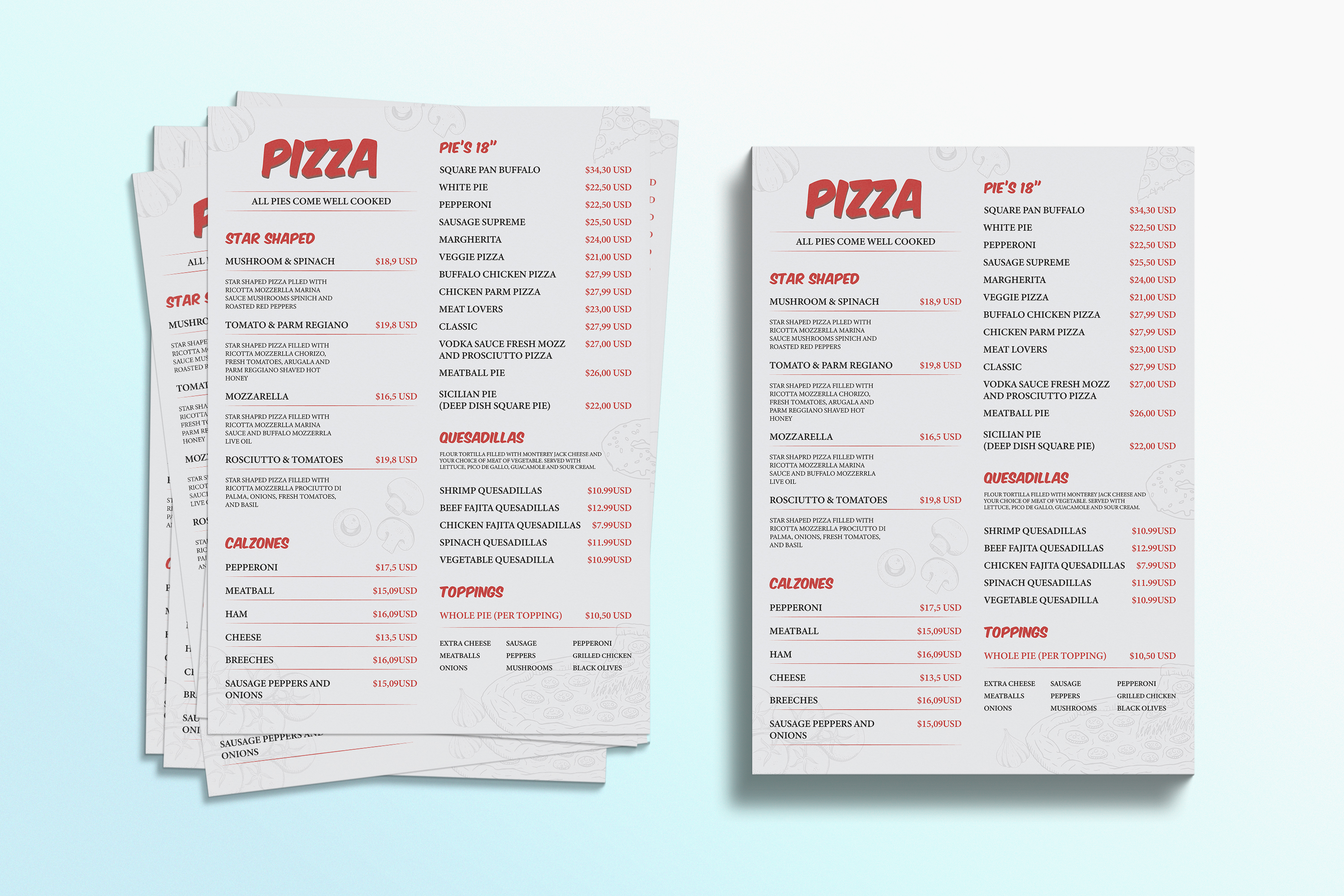 Menu Designs — Menu Designs 3