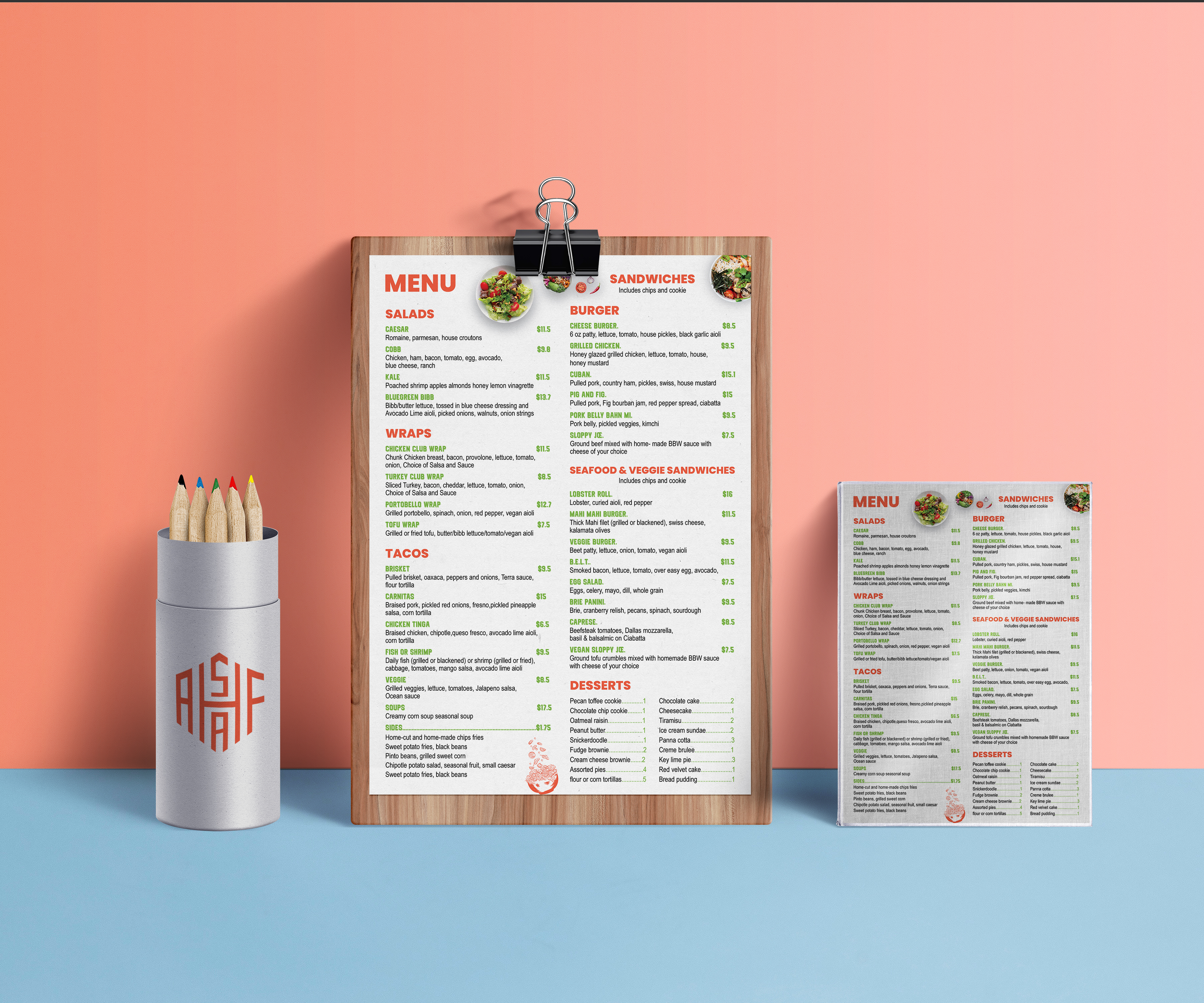 Menu Designs — Menu Designs 6