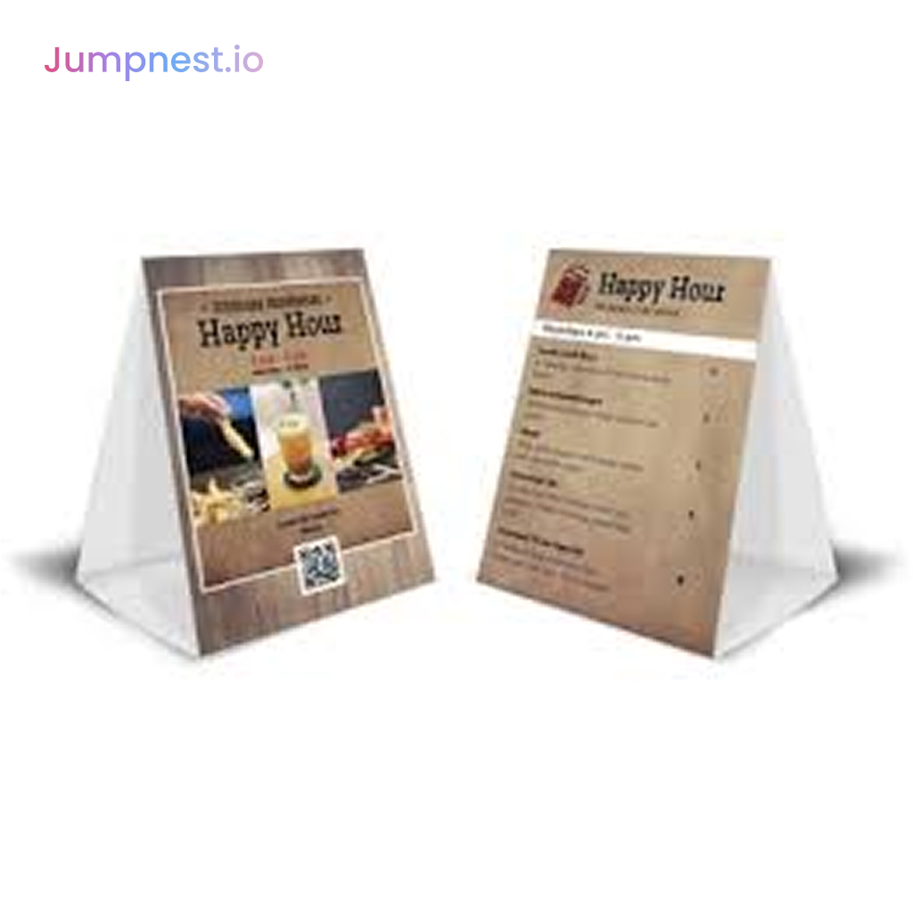 Table tent — Table Tent 4